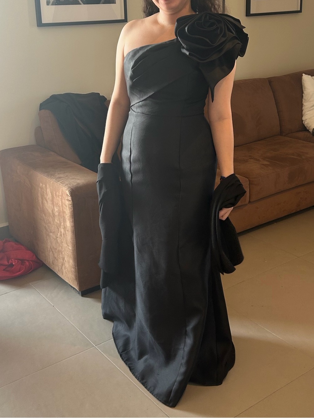 Maniju black dress